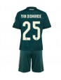Real Madrid Yan Diomande #25 Venkovní dres pro děti 2026-27 Krátký Rukáv (+ trenýrky)